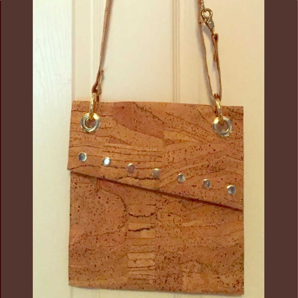 HAMMITT ROXBURY Cork Crossbody RARE & UNIQUE EXC.